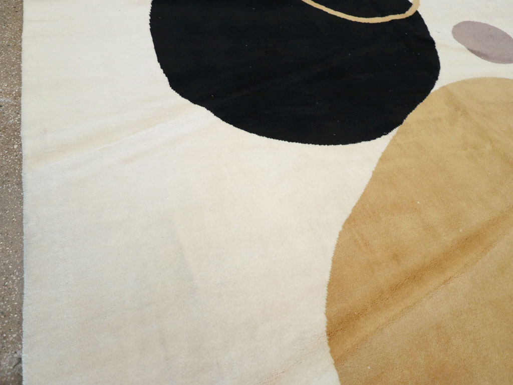 Contemporary Turkish Room Size Carpet, No.32137 - Gss