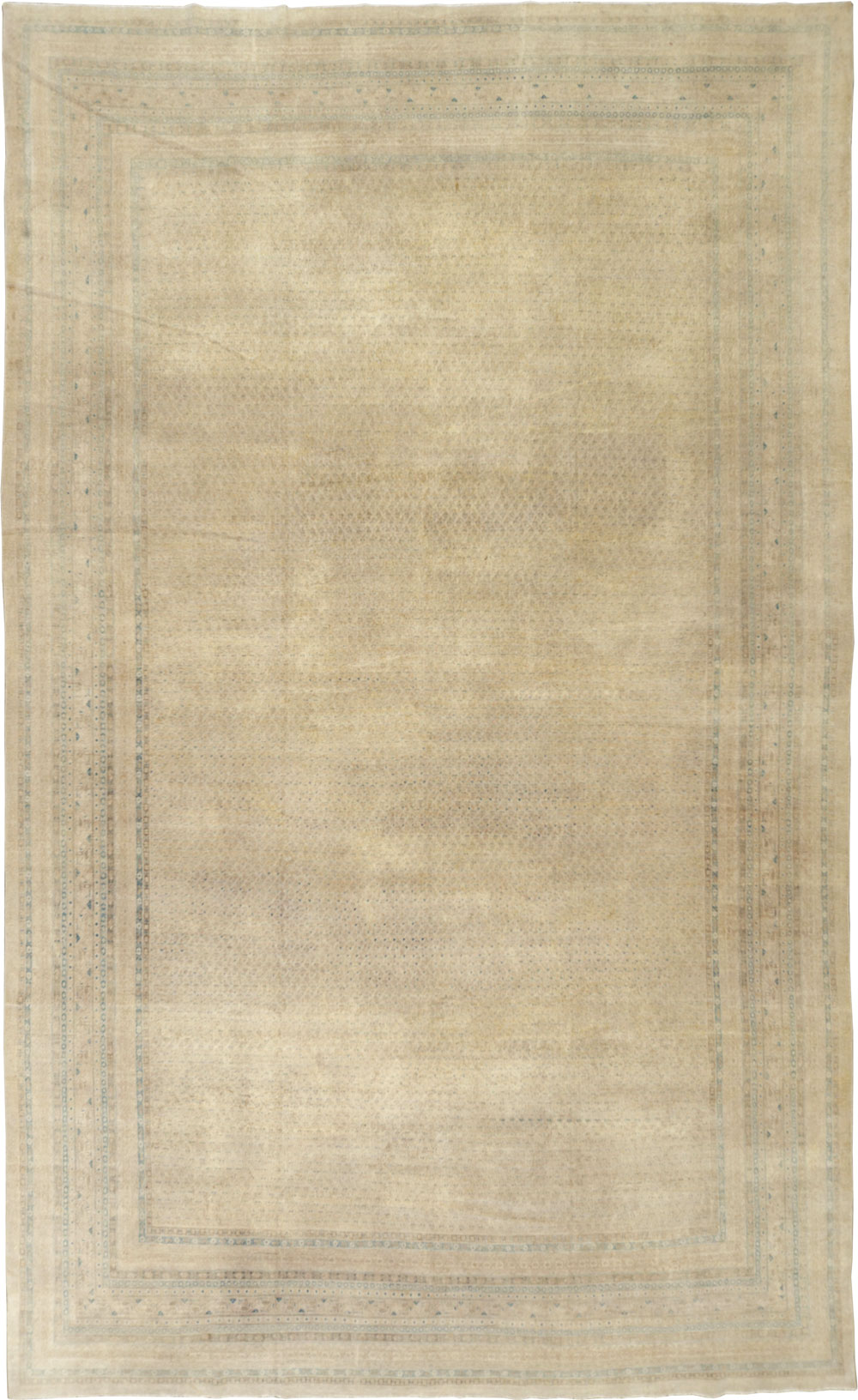 Antique Persian Mir Oversize Carpet, No.32144 - Gss