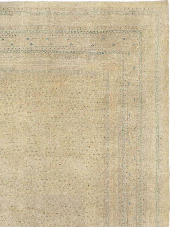 Antique Persian Mir Oversize Carpet, No.32144 - Gss