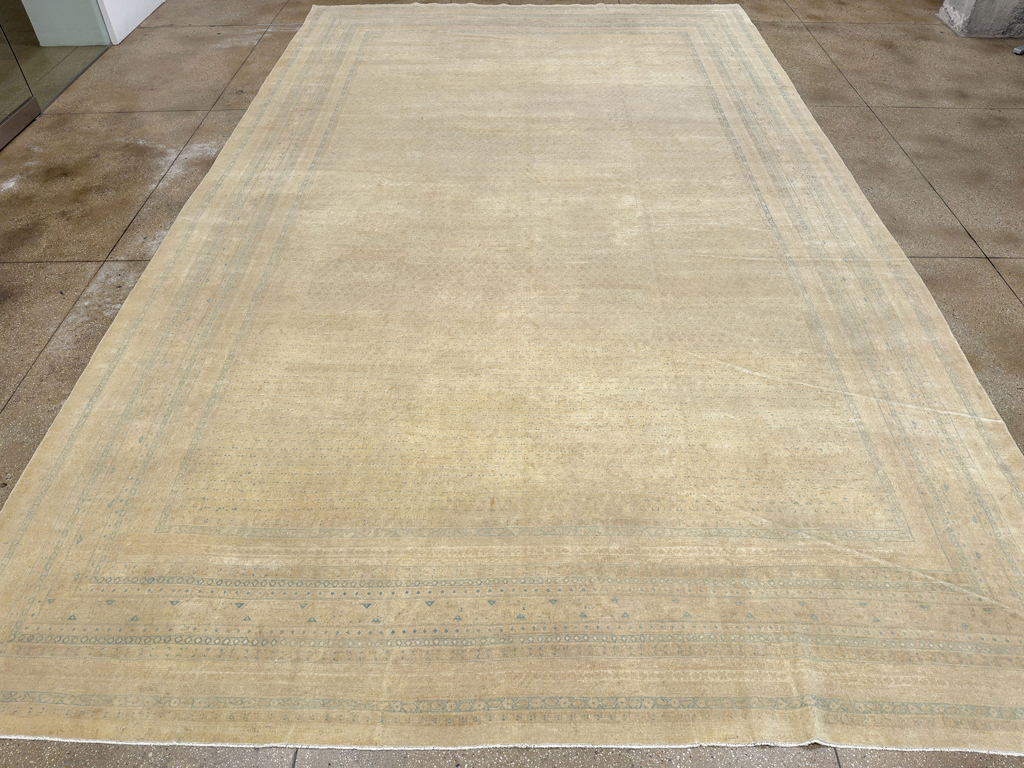 Antique Persian Mir Oversize Carpet, No.32144 - Gss