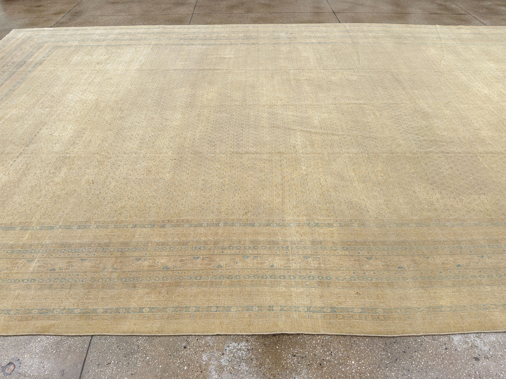 Antique Persian Mir Oversize Carpet, No.32144 - Gss
