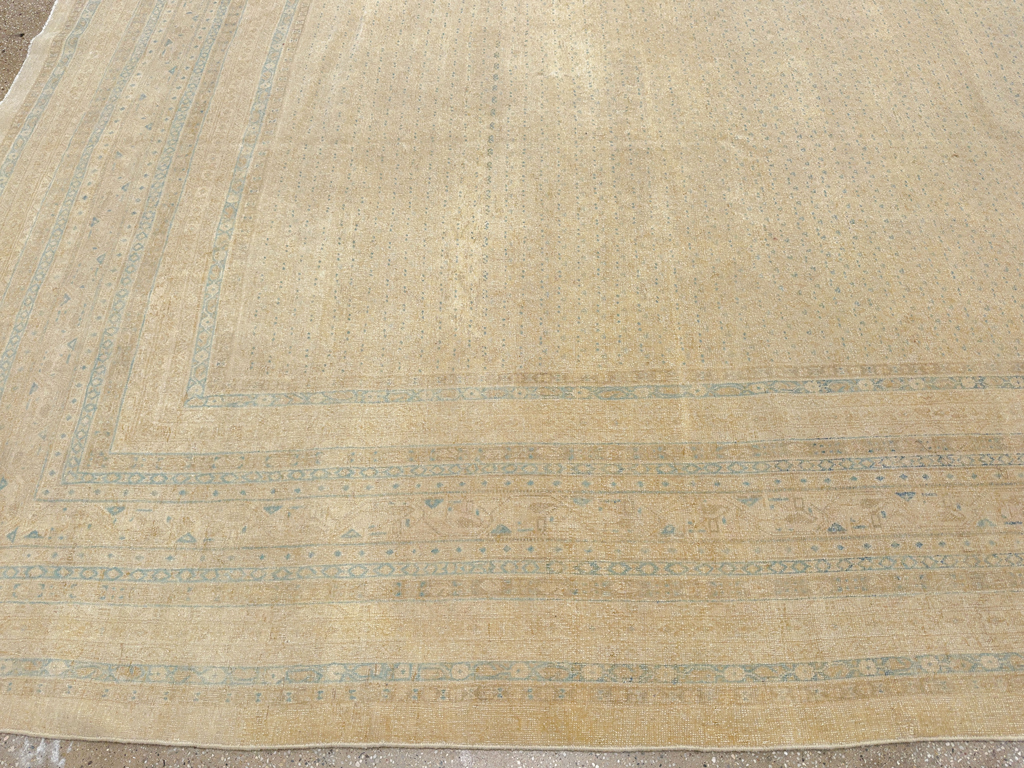 Antique Persian Mir Oversize Carpet, No.32144 - Gss