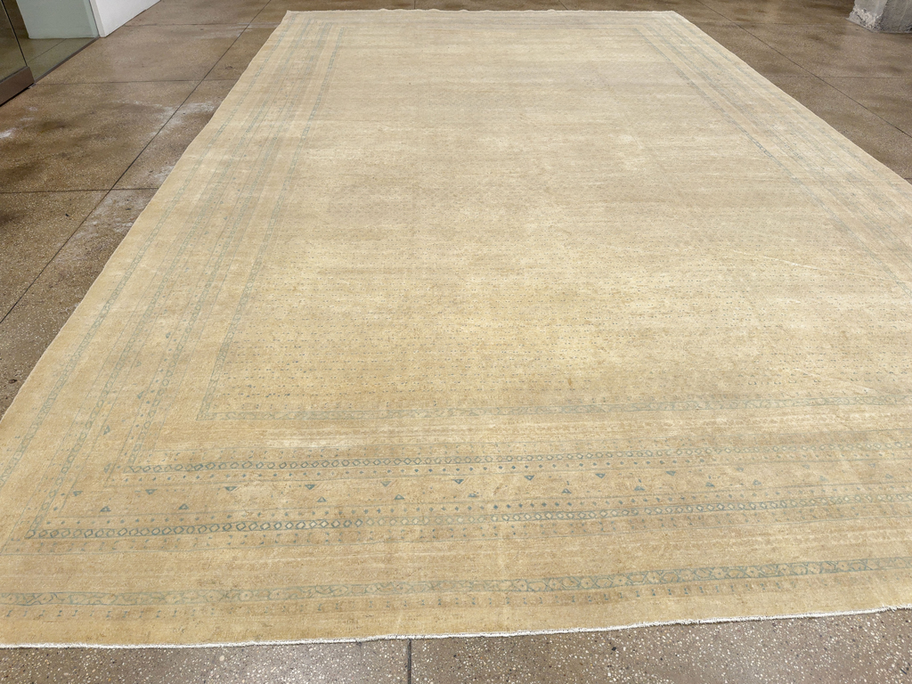 Antique Persian Mir Oversize Carpet, No.32144 - Gss