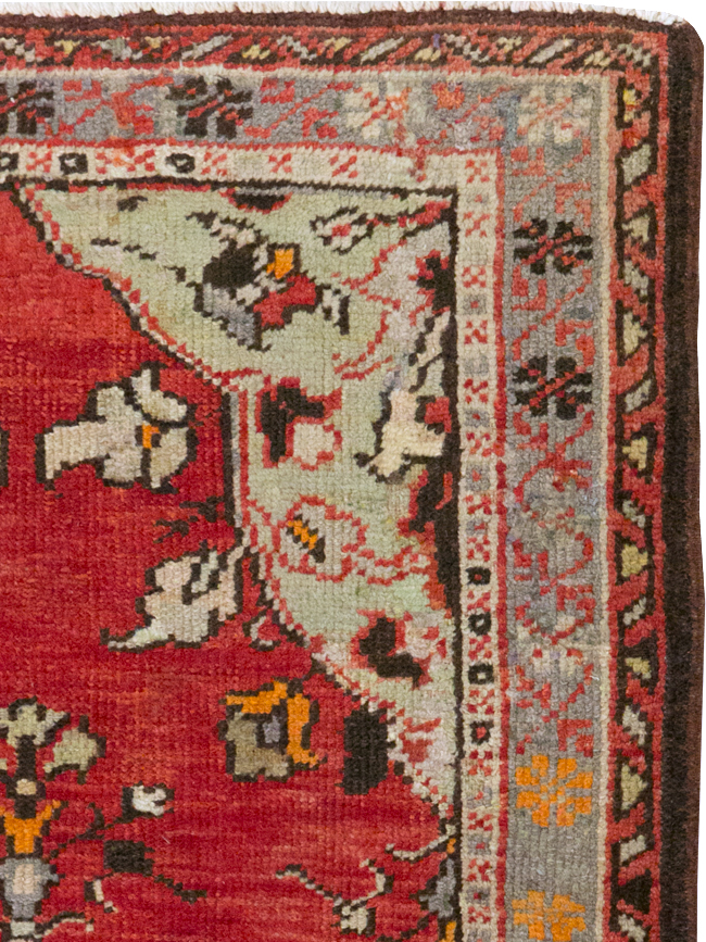 Vintage Turkish Anatolian Throw Rug, No.32147 - Gss