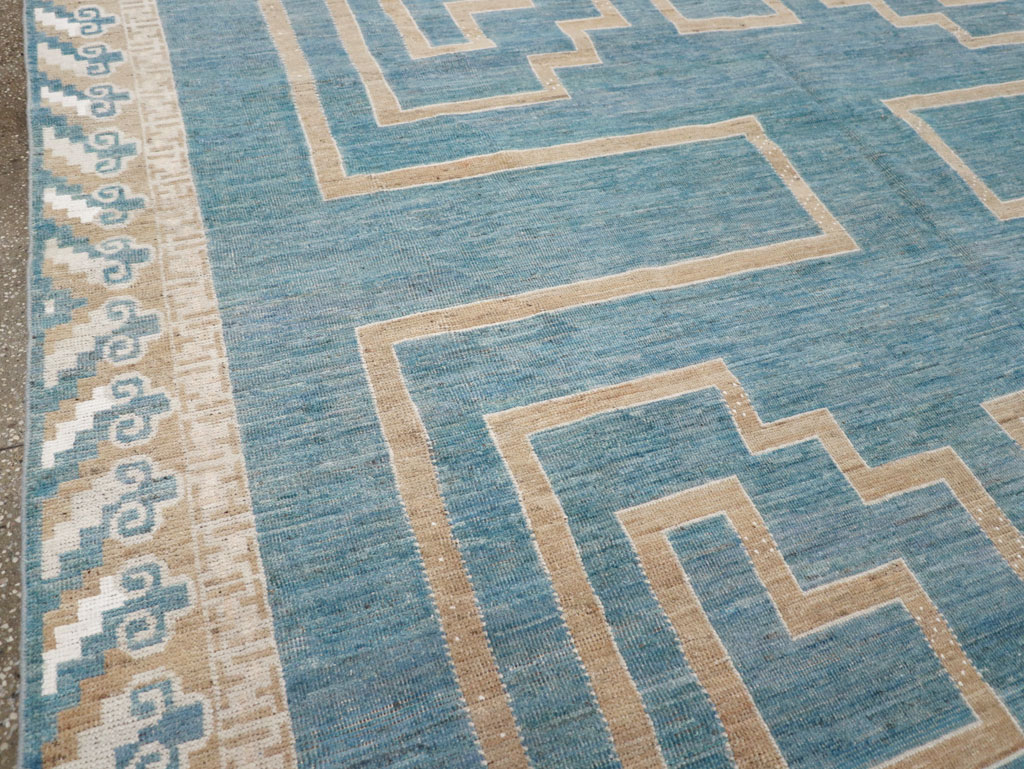Modern African Tuareg Inspired East Turkestan Khotan Room Size Carpet, No.32160 - Gss