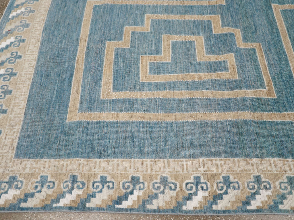 Modern African Tuareg Inspired East Turkestan Khotan Room Size Carpet, No.32160 - Gss