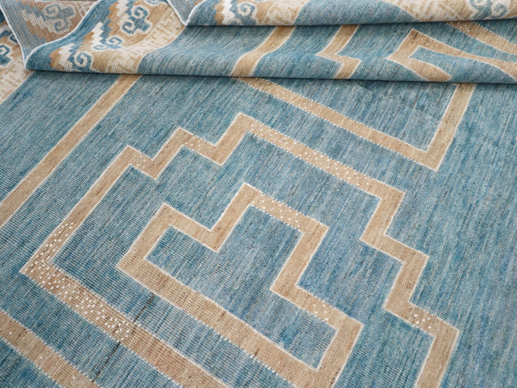 African Tuareg Inspired Modern East Turkestan Khotan Room Size Carpet, No.32160 - Gss