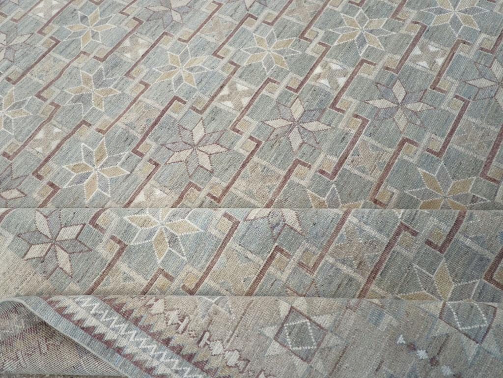 Modern East Turkestan Khotan Room Size Carpet, No.32164 - Gss