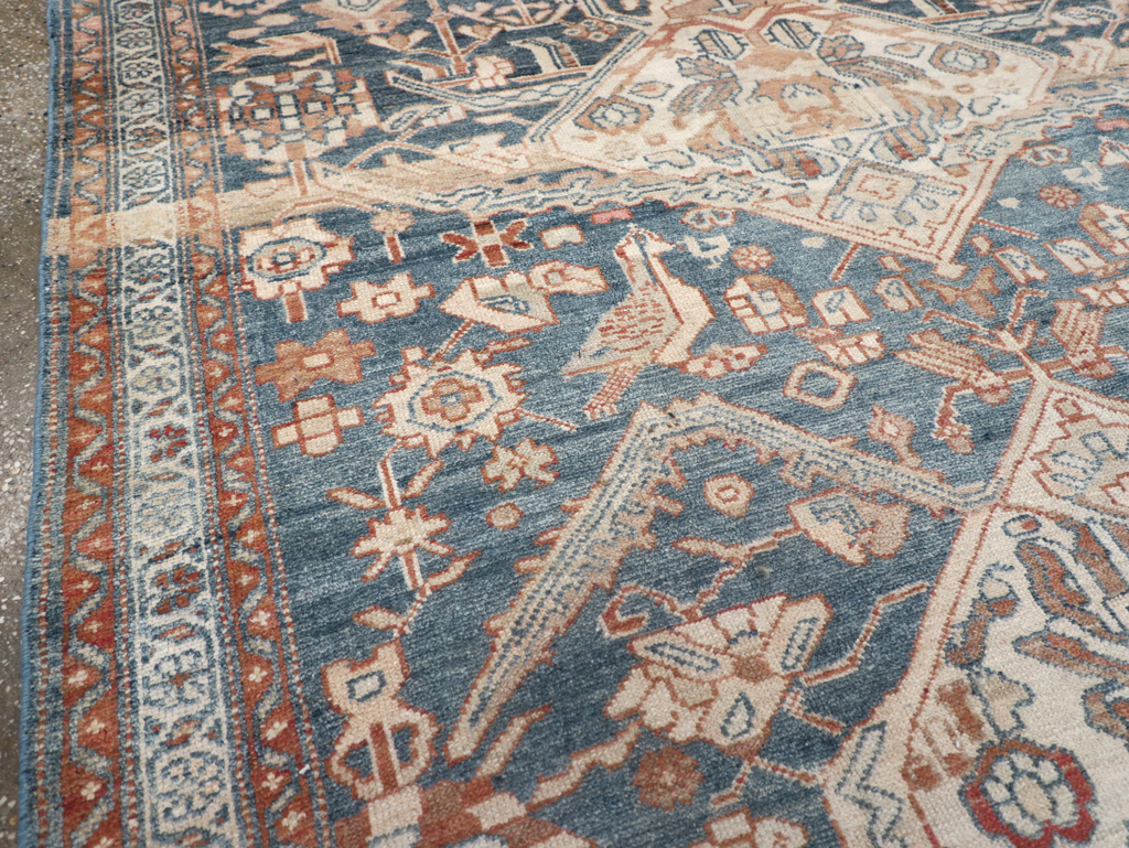 Antique Persian Bakhtiari Gallery Carpet, No.32184 - Gss