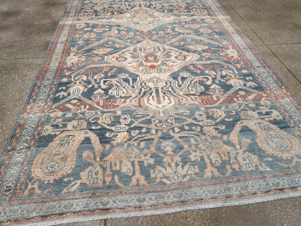 Antique Persian Bakhtiari Gallery Carpet, No.32184 - Gss