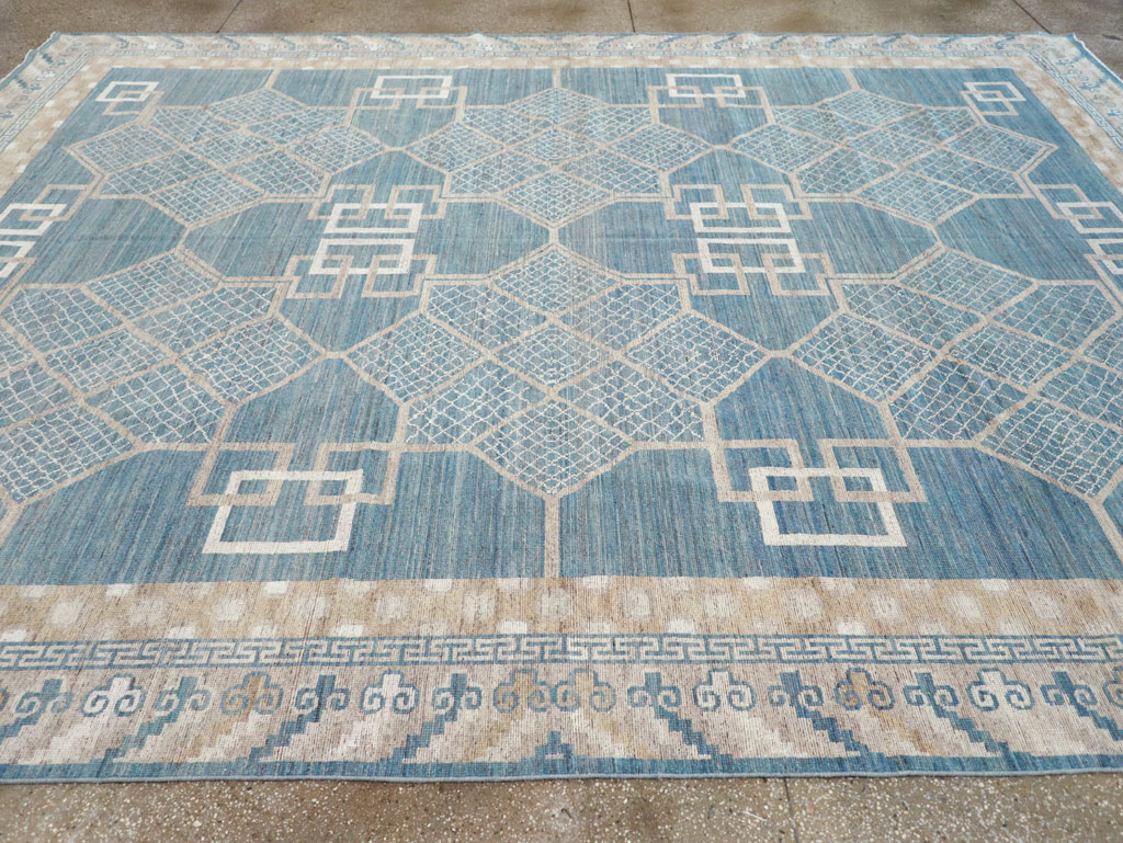 Modern East Turkestan Khotan Room Size Carpet, No.32186 - Gss