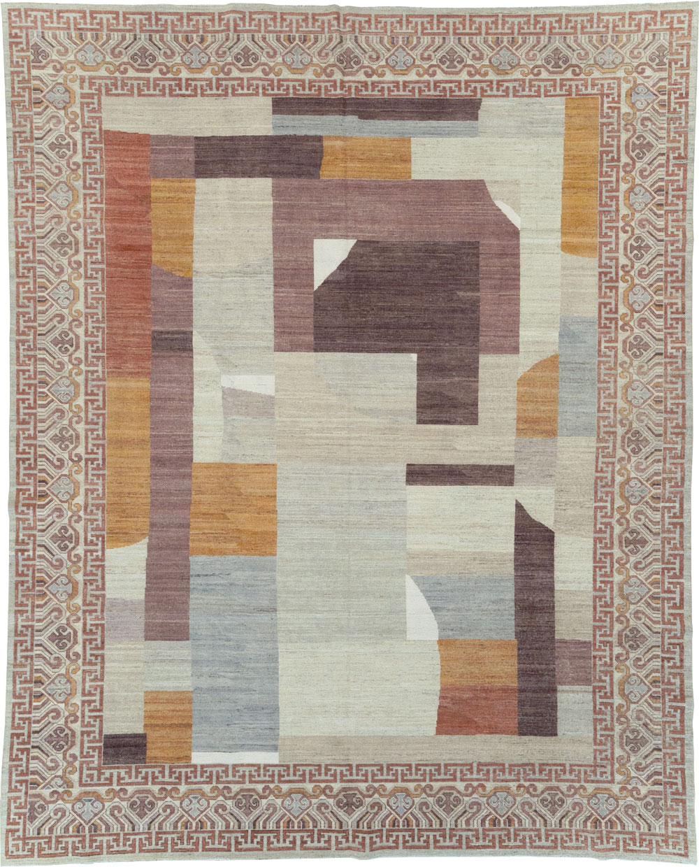 Modern East Turkestan Khotan Room Size Carpet, No.32190 - Gss
