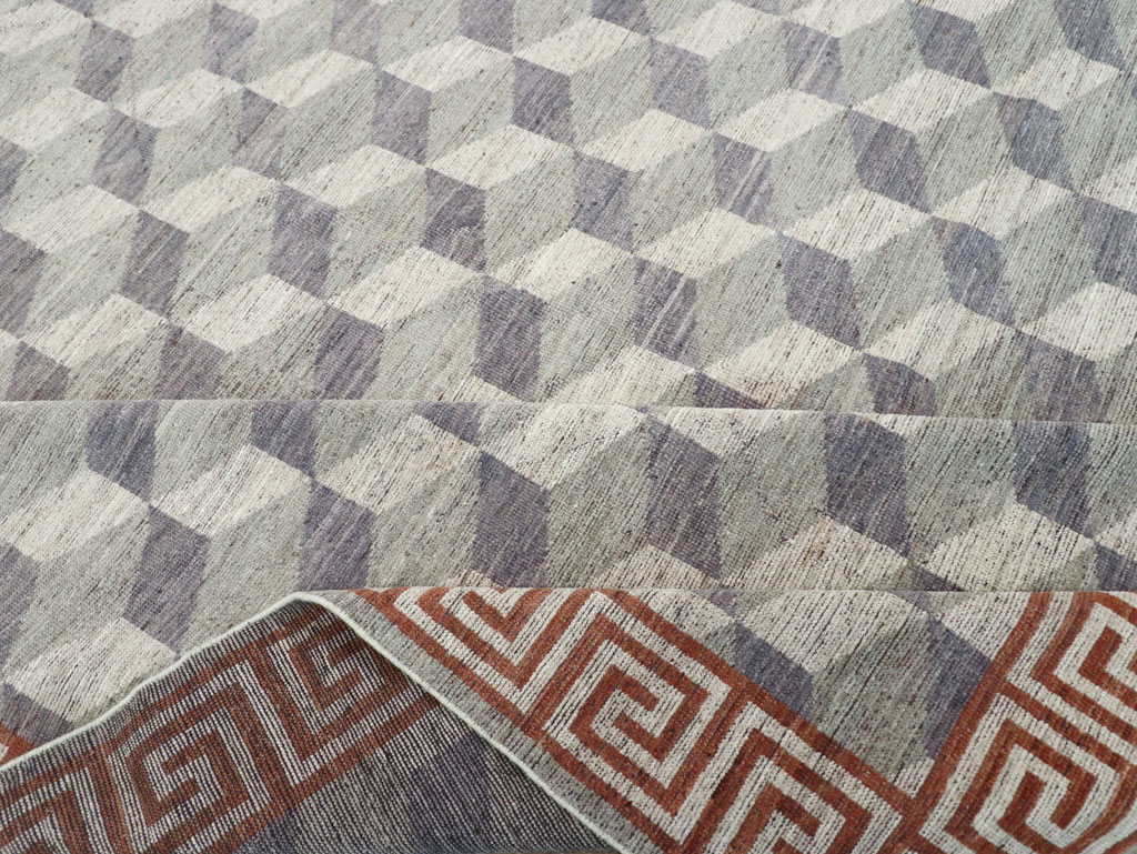 Modern East Turkestan Khotan Room Size Carpet, No.32191 - Gss