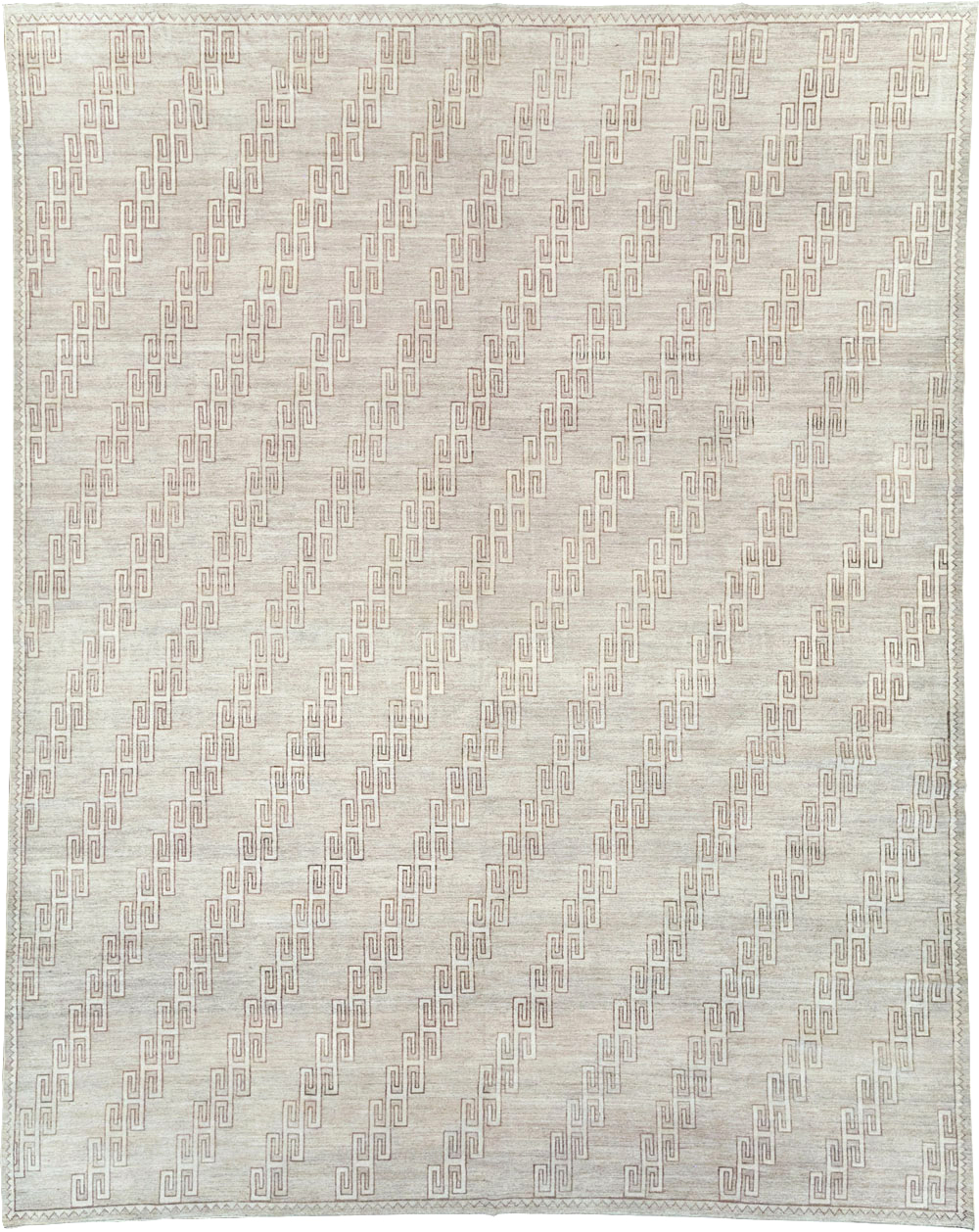 Contemporary East Turkestan Khotan Room Size Carpet, No.32193 - Gss