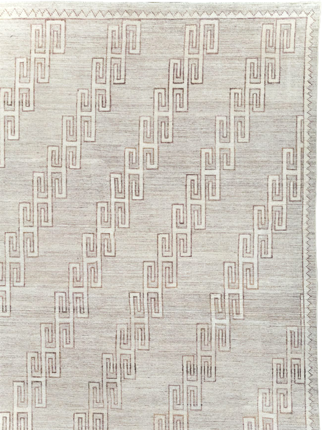 Contemporary East Turkestan Khotan Room Size Carpet, No.32193 - Gss