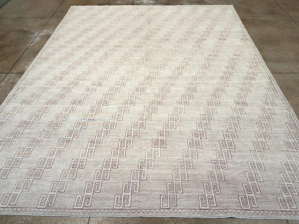 Contemporary East Turkestan Khotan Room Size Carpet, No.32193 - Gss