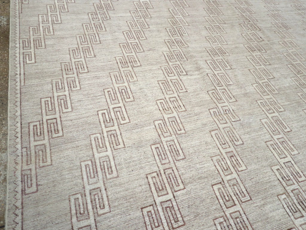 Contemporary East Turkestan Khotan Room Size Carpet, No.32193 - Gss