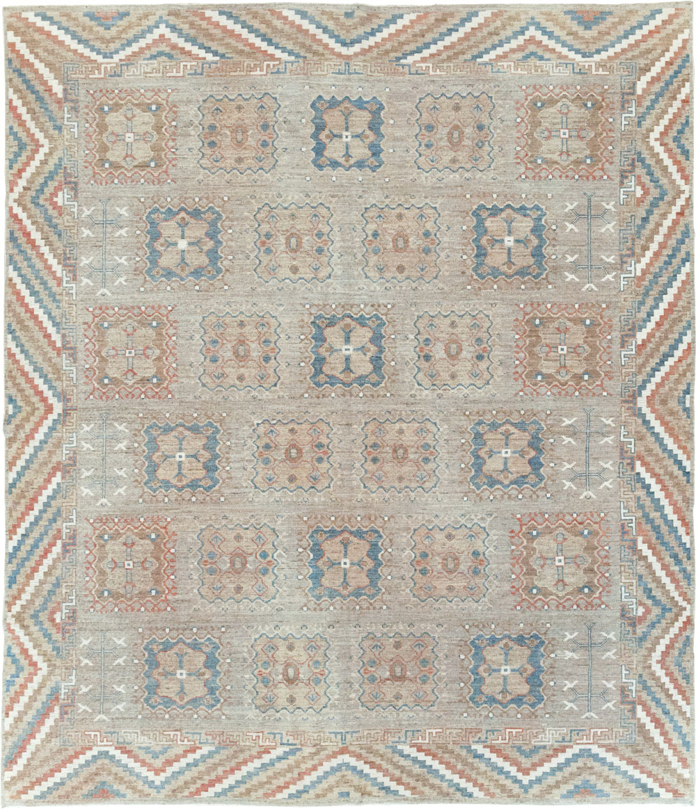 Modern East Turkestan Khotan Small Room Size Carpet, No.32205 - Gss