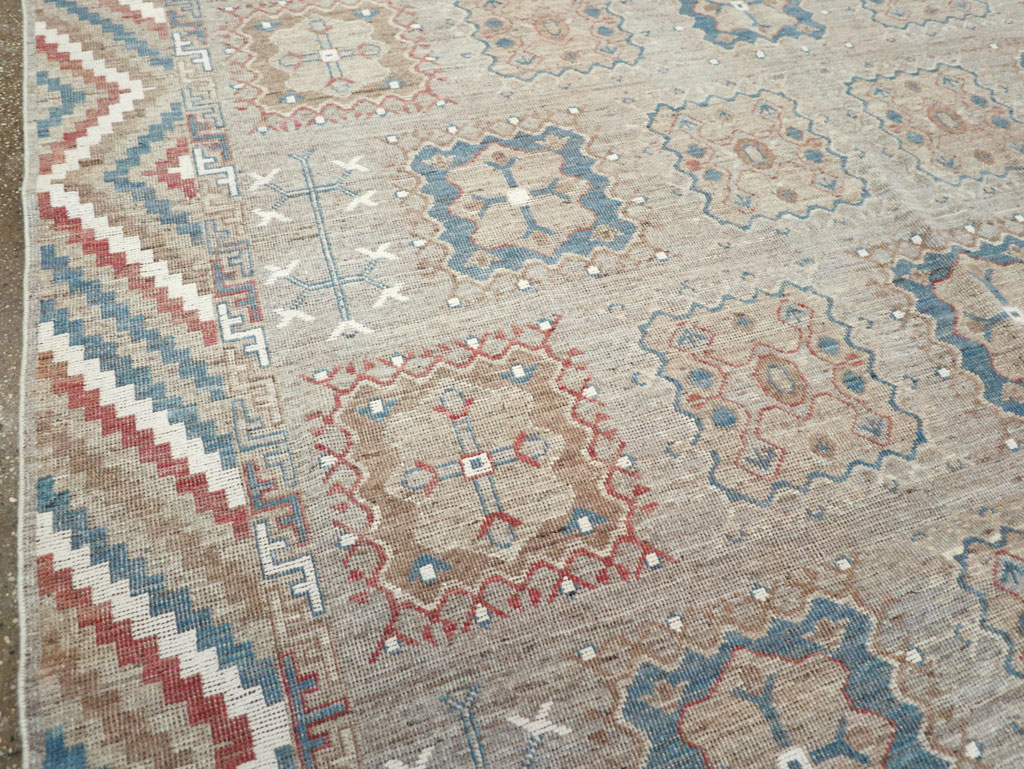Modern East Turkestan Khotan Small Room Size Carpet, No.32205 - Gss