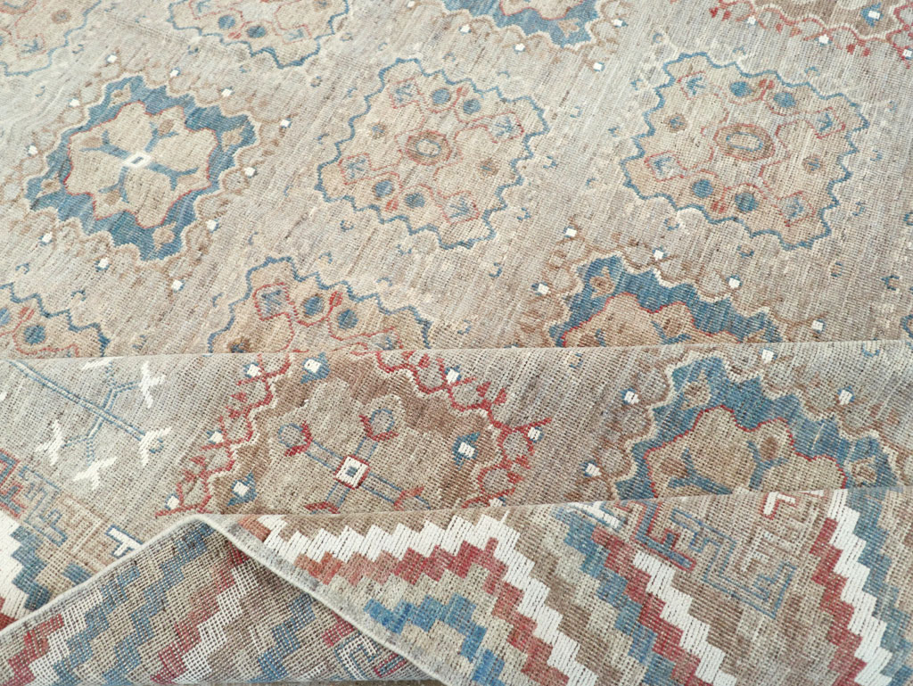 Modern East Turkestan Khotan Small Room Size Carpet, No.32205 - Gss