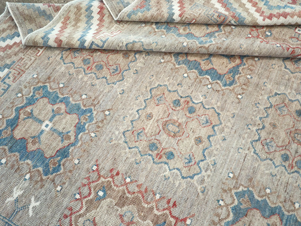Modern East Turkestan Khotan Small Room Size Carpet, No.32205 - Gss