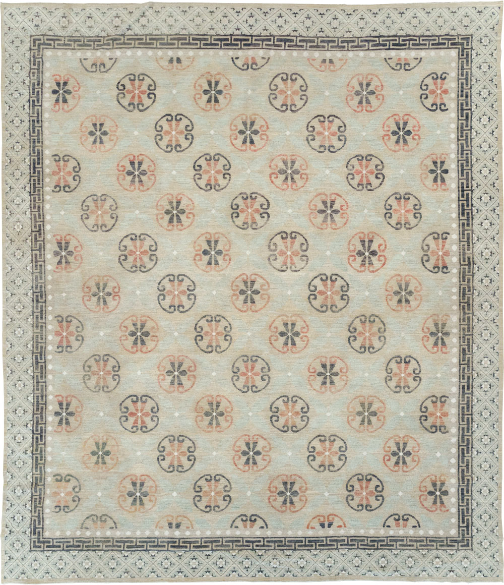 Modern East Turkestan Khotan Large Room Size Carpet, No.32206 - Gss