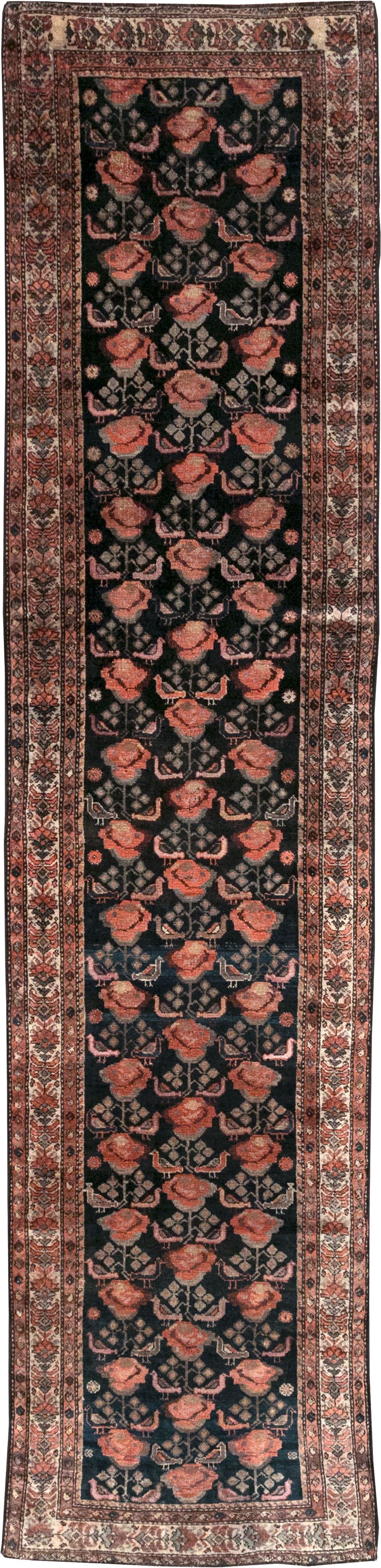 Antique Persian Kurdish Runner, No.32210 - Gss