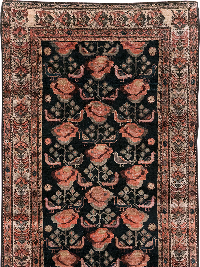 Antique Persian Kurdish Runner, No.32210 - Gss