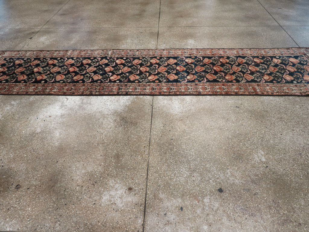 Antique Persian Kurdish Runner, No.32210 - Gss