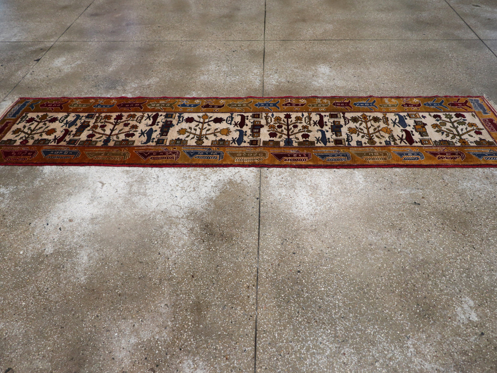 Vintage Afghan War Rug, No.32212 - Gss