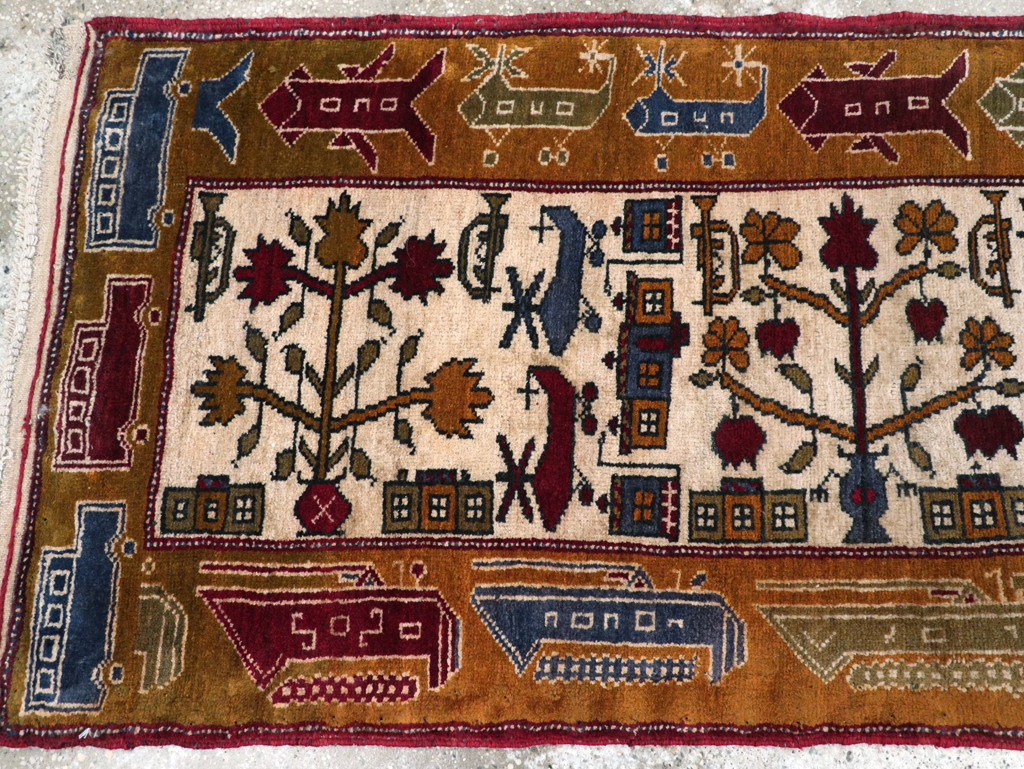 Vintage Afghan War Rug, No.32212 - Gss