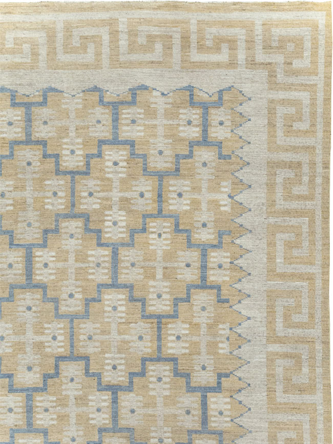 Modern East Turkestan Khotan Large Room Size Carpet, No.32217 - Gss