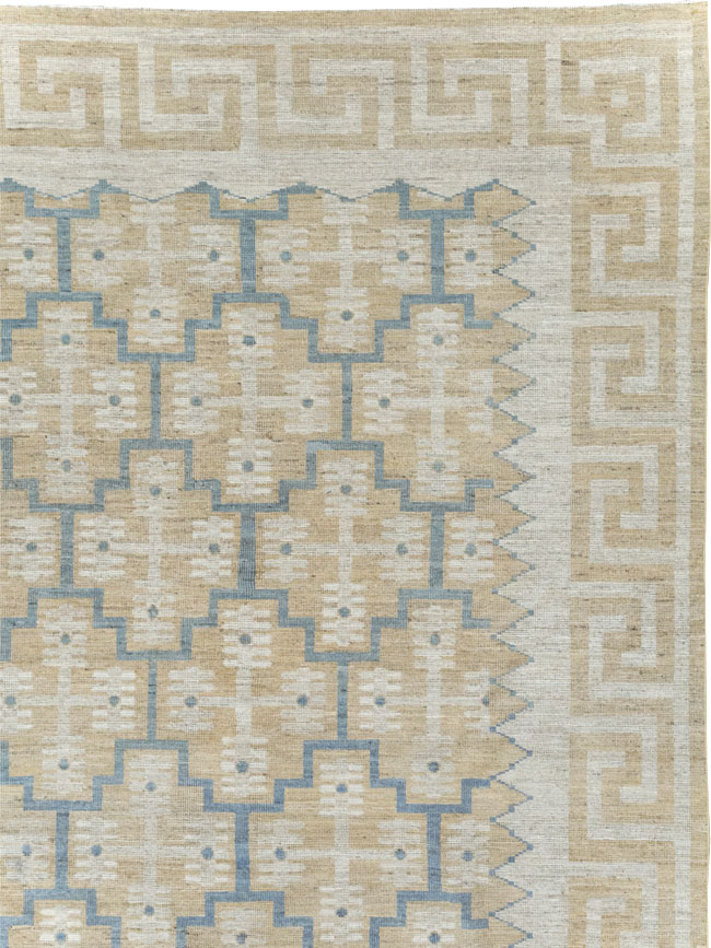 Modern East Turkestan Khotan Large Room Size Carpet, No.32217 - Gss