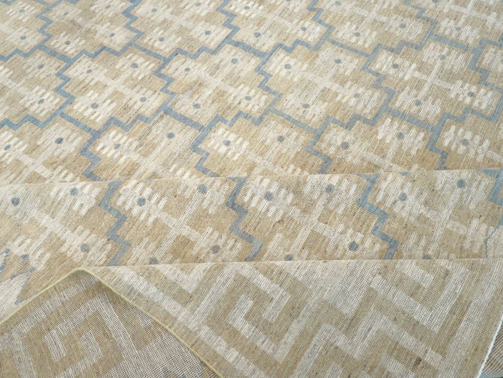 Modern East Turkestan Khotan Large Room Size Carpet, No.32217 - Gss