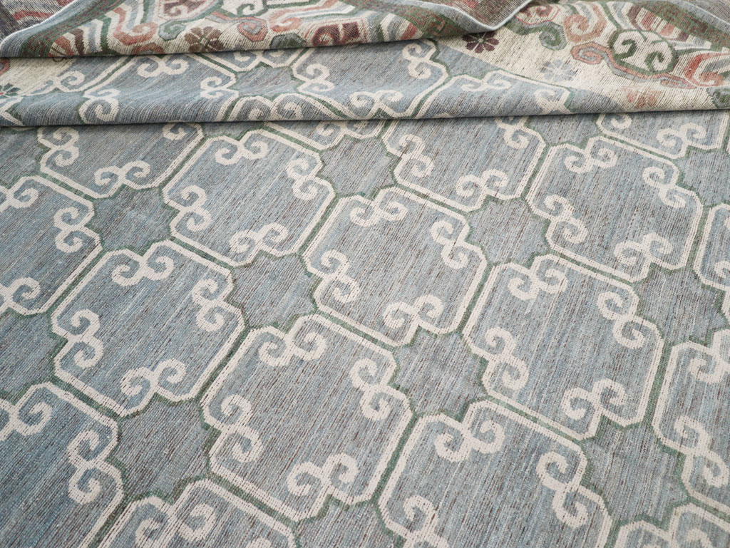 Modern East Turkestan Khotan Large Room Size Carpet, No.32219 - Gss