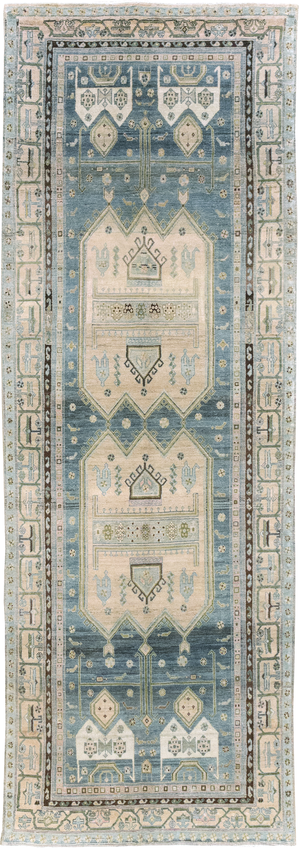 Vintage Persian Kurd Runner, No.32228 - Gss