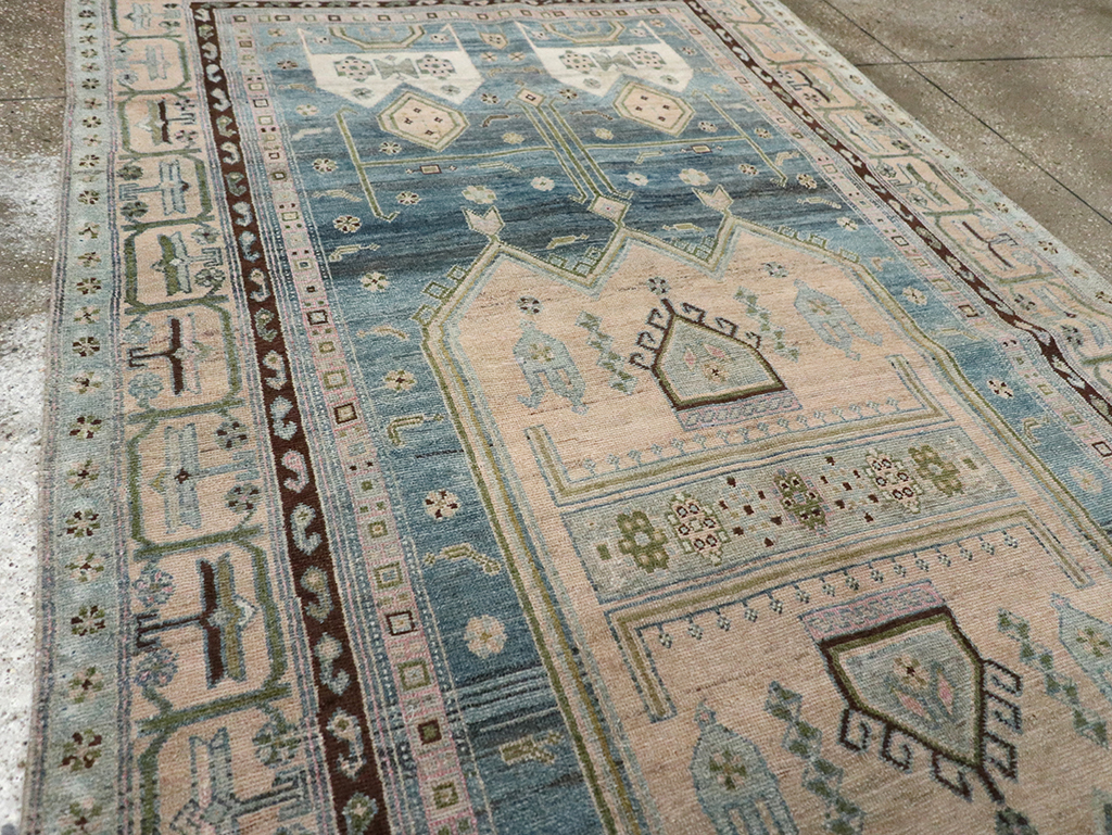 Vintage Persian Kurd Runner, No.32228 - Gss