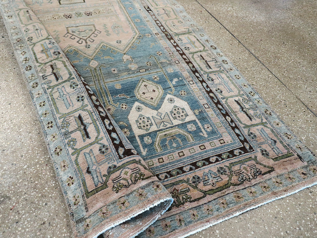 Vintage Persian Kurd Runner, No.32228 - Gss