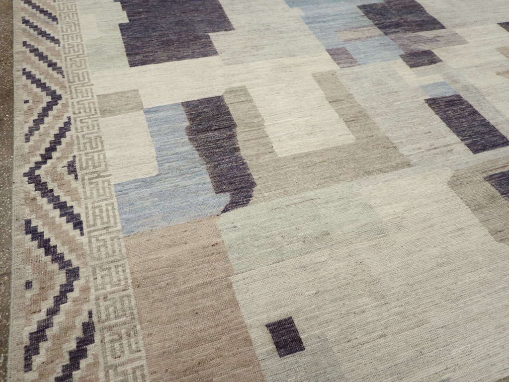 Modern East Turkestan Khotan Room Size Carpet, No.32246 - Gss