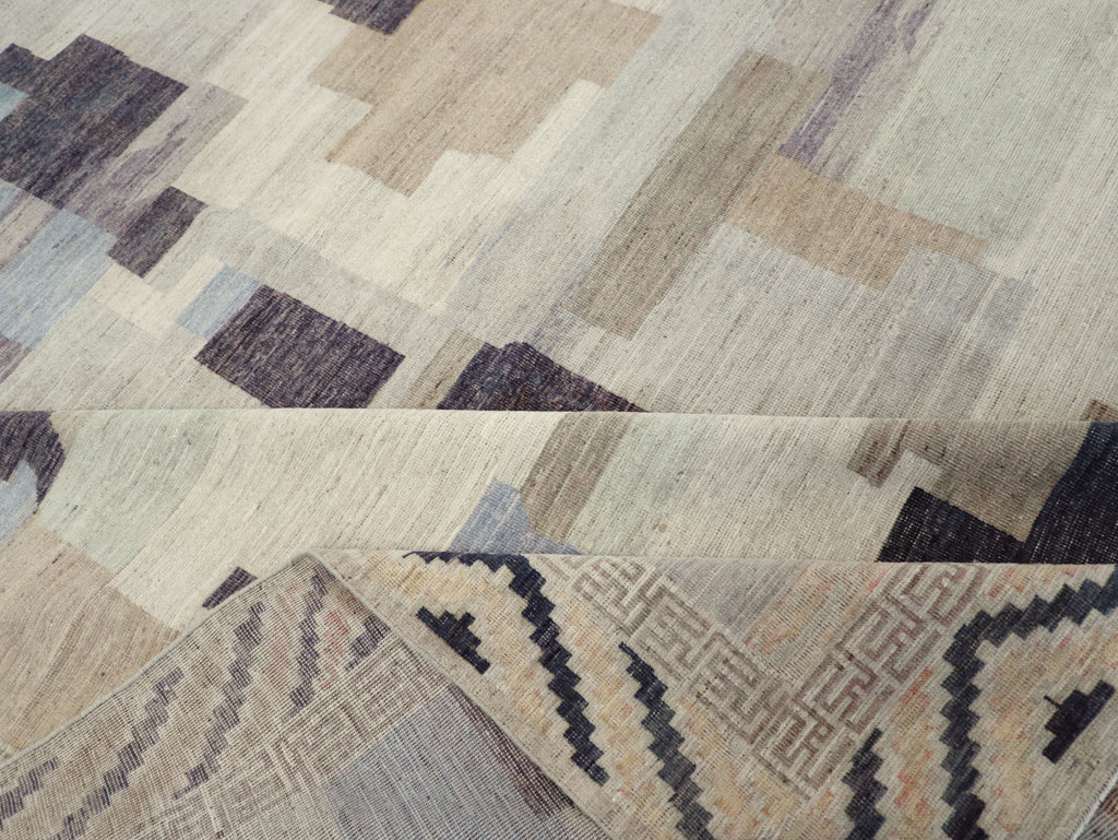 Modern East Turkestan Khotan Room Size Carpet, No.32246 - Gss