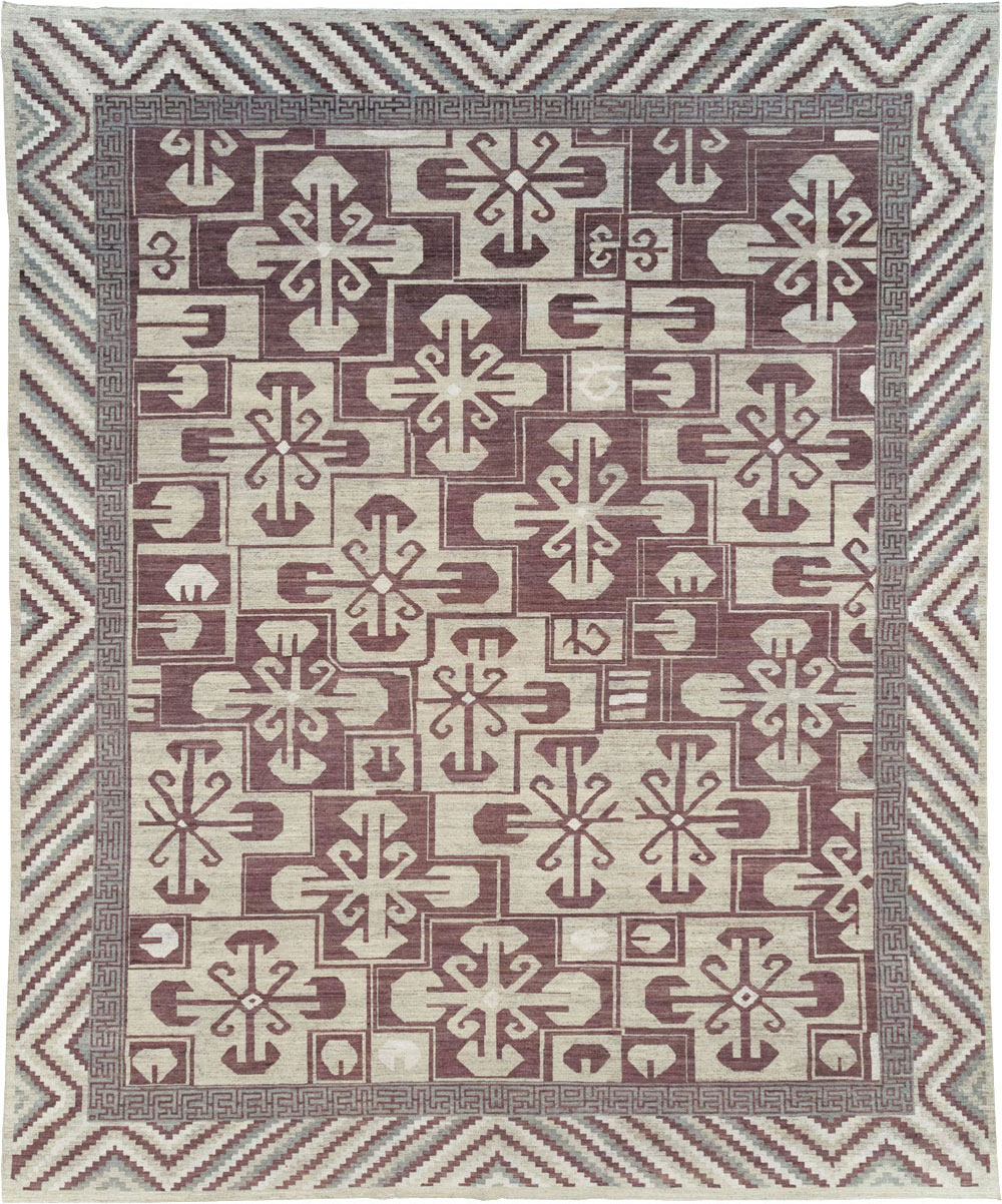 Modern East Turkestan Khotan Large Room Size Carpet, No.32250 - Gss