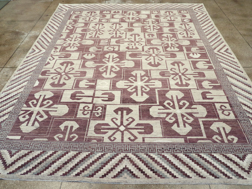 Modern East Turkestan Khotan Large Room Size Carpet, No.32250 - Gss