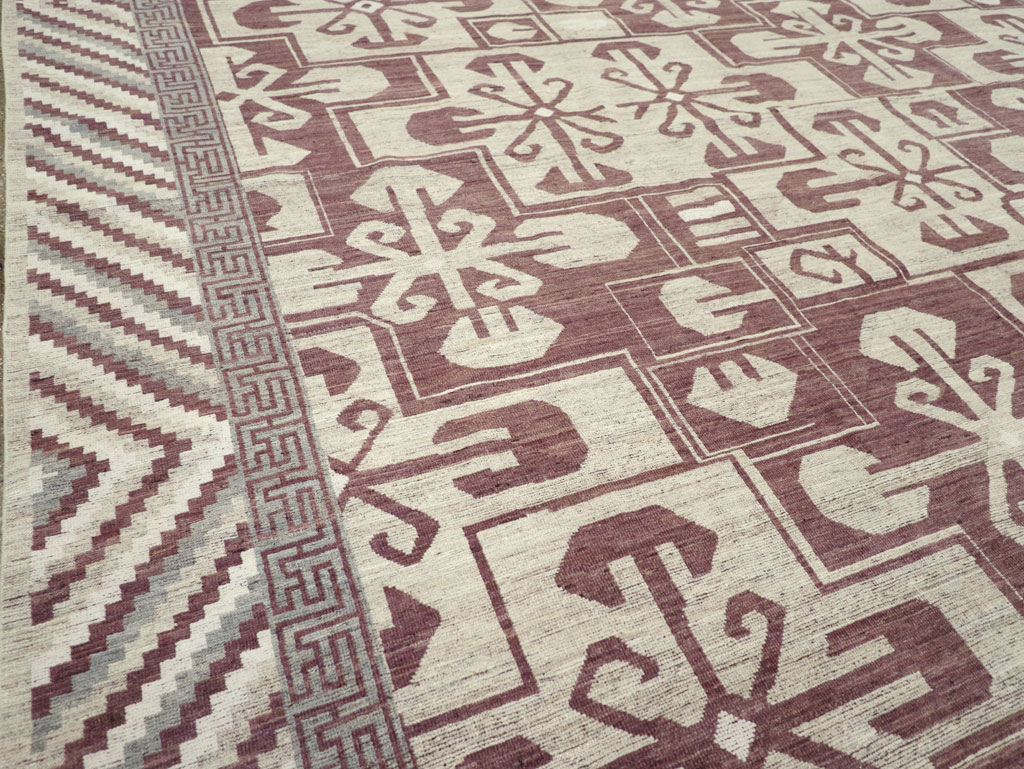 Modern East Turkestan Khotan Large Room Size Carpet, No.32250 - Gss