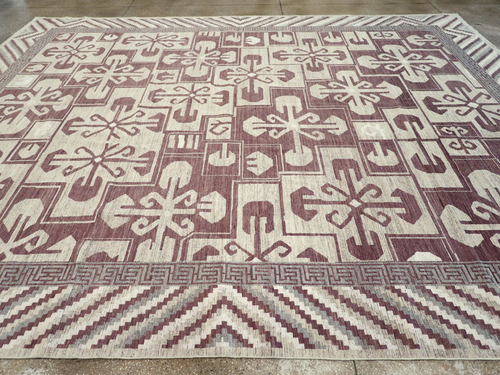 Modern East Turkestan Khotan Large Room Size Carpet, No.32250 - Gss