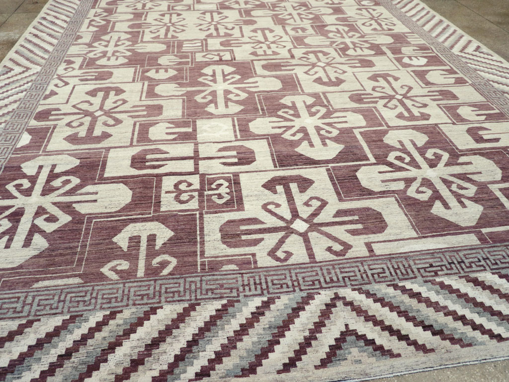 Modern East Turkestan Khotan Large Room Size Carpet, No.32250 - Gss