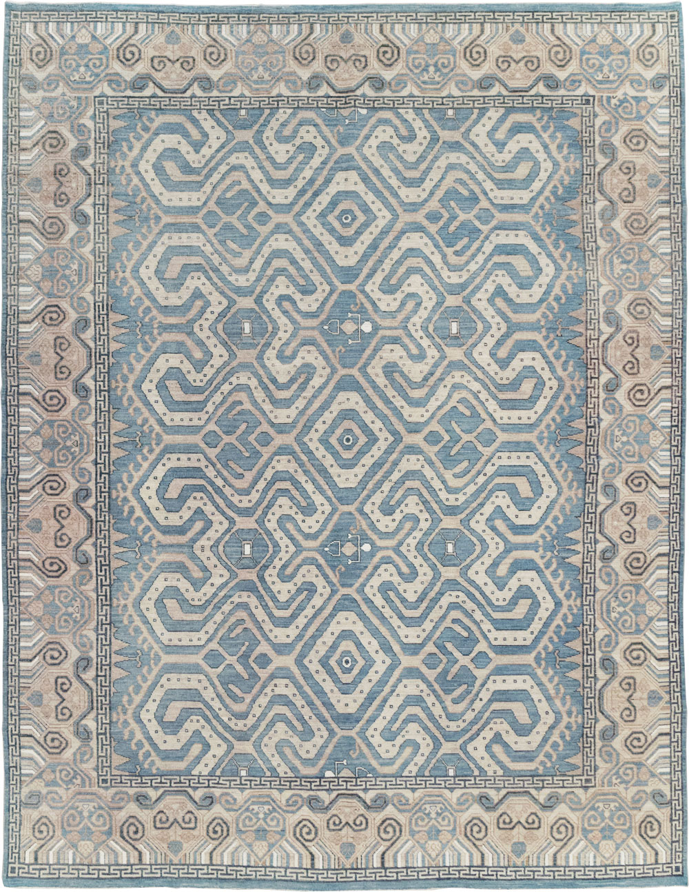 Modern East Turkestan Khotan Room Size Carpet, No.32251 - Gss