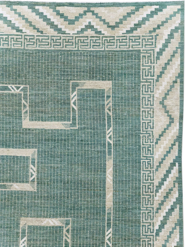 African Tuareg Inspired Modern East Turkestan Khotan Carpet, No.32252 - Gss