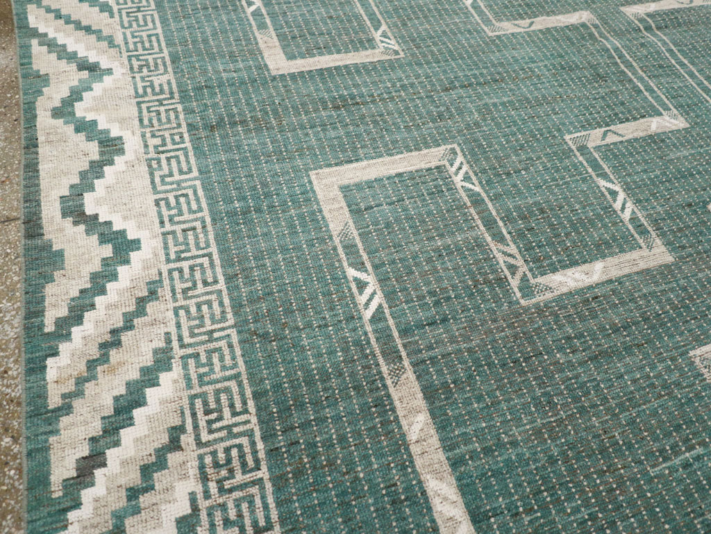 African Tuareg Inspired Modern East Turkestan Khotan Carpet, No.32252 - Gss