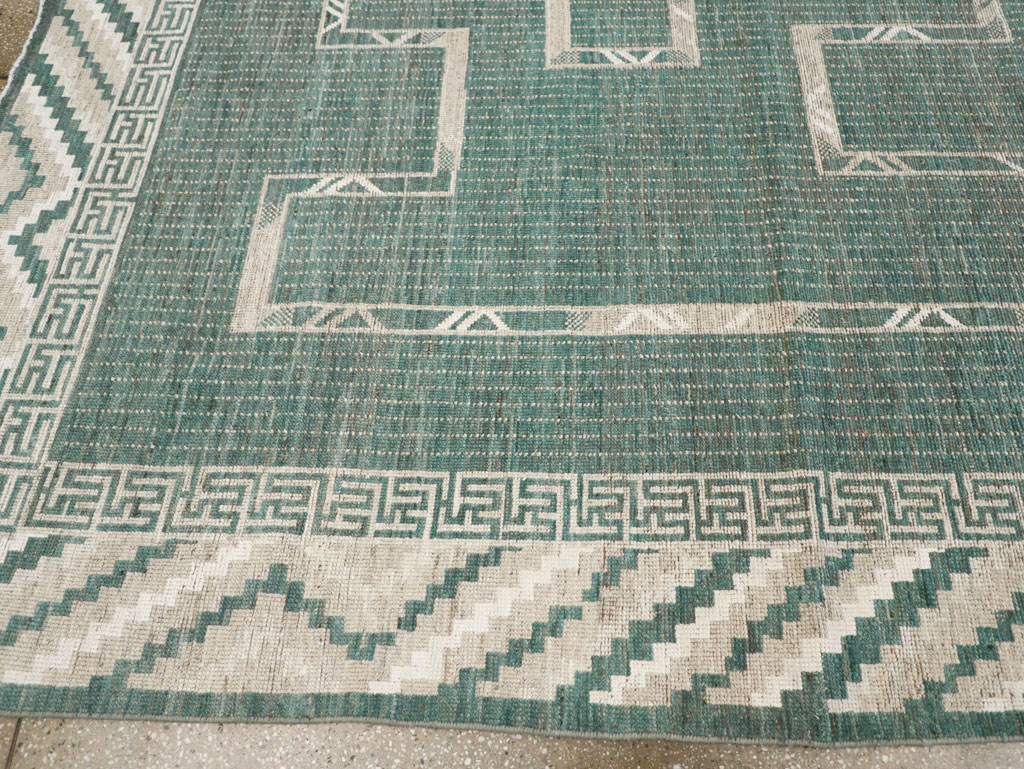 African Tuareg Inspired Modern East Turkestan Khotan Carpet, No.32252 - Gss