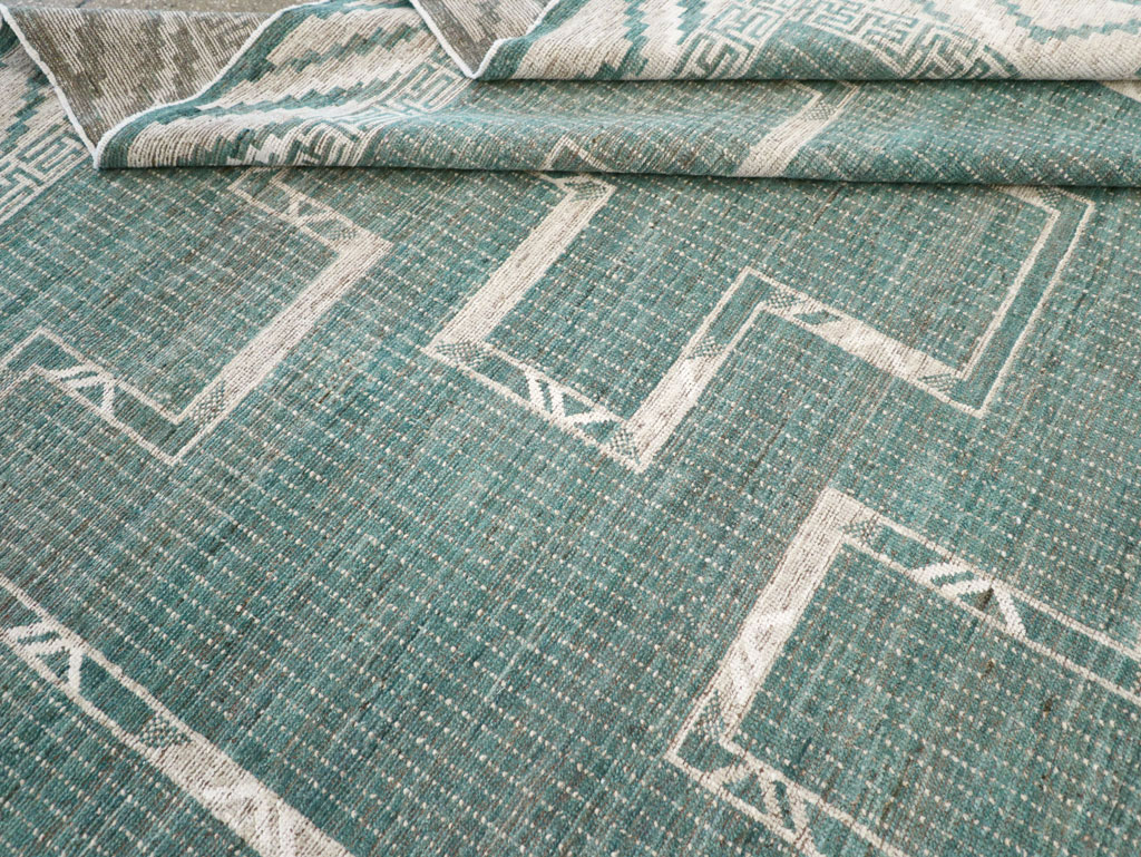 African Tuareg Inspired Modern East Turkestan Khotan Carpet, No.32252 - Gss